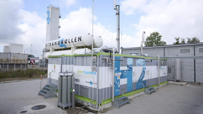 brintanlæg hos strandmøllen