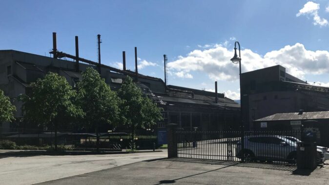 Eramet Norway’s ferromanganese plant in Sauda, Rogaland